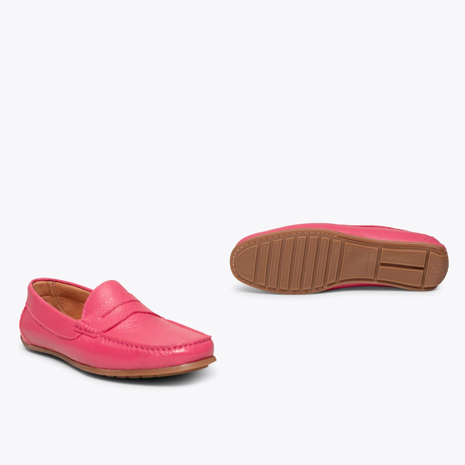 MOCASSIN - Mocassin En Cuir Décontracté Pour Homme ROSE – Image 7