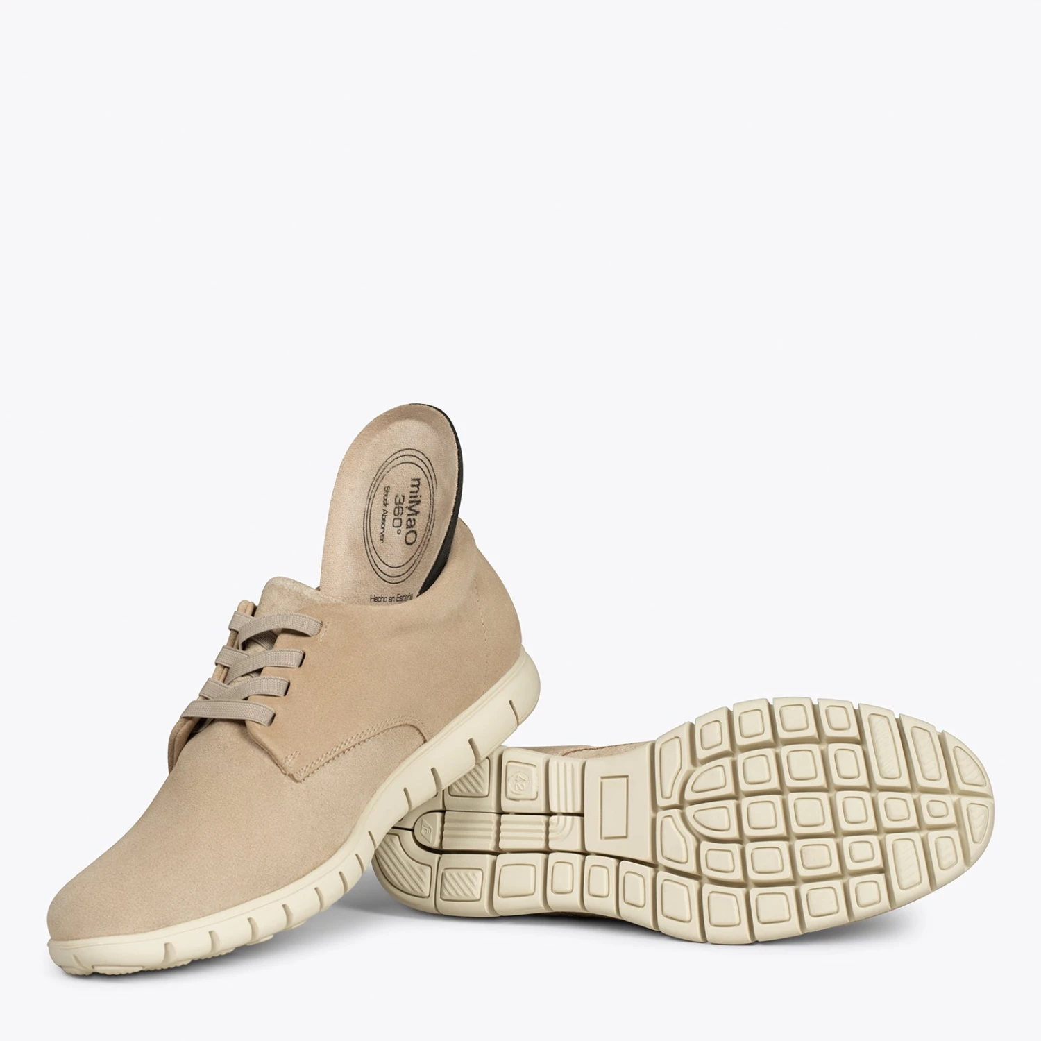 360 - Chaussures Sportives Pour Homme BEIGE – Image 5