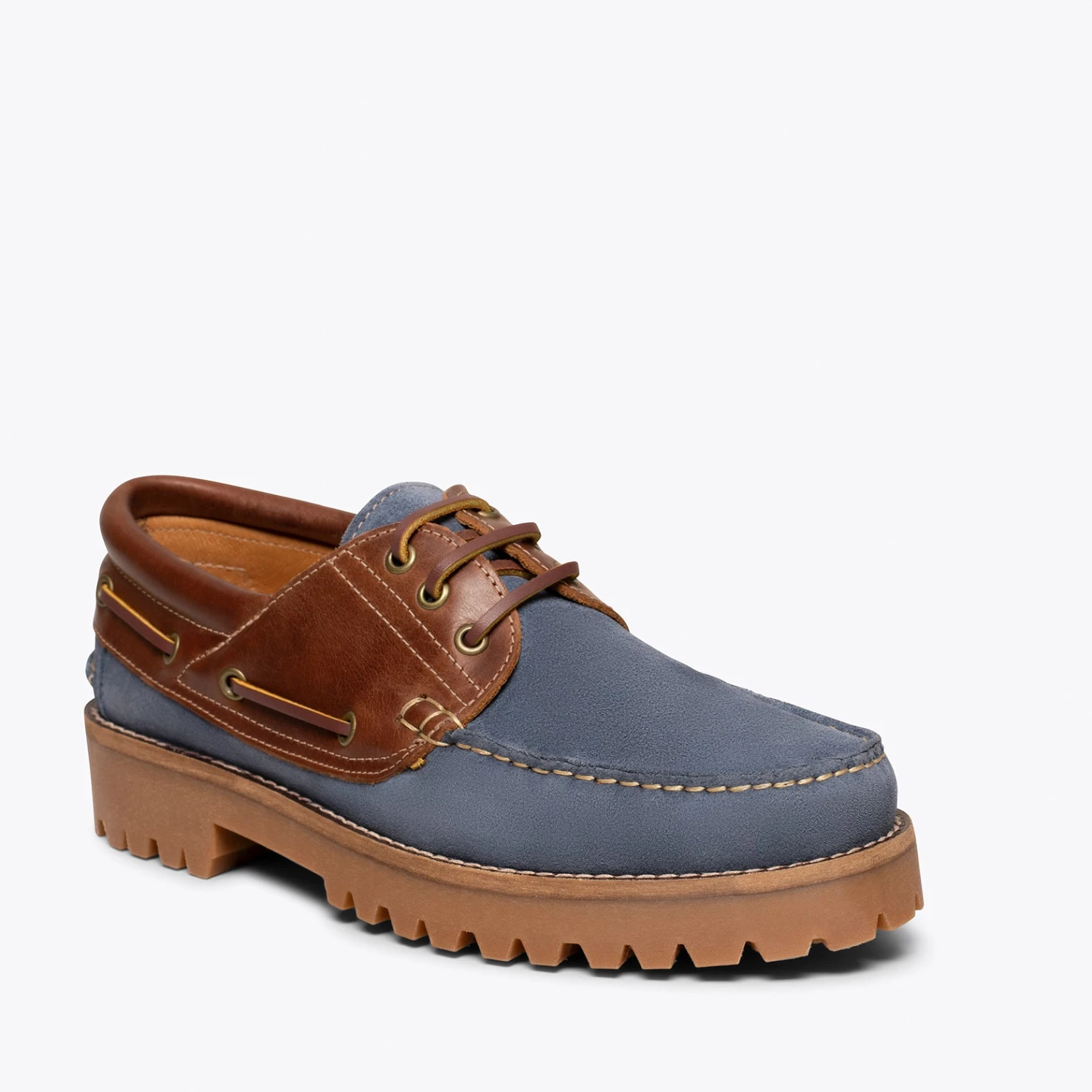 CHAUSSURE BATEAU - Mocassins Bateau Homme En Cuir BLEU â Image 5