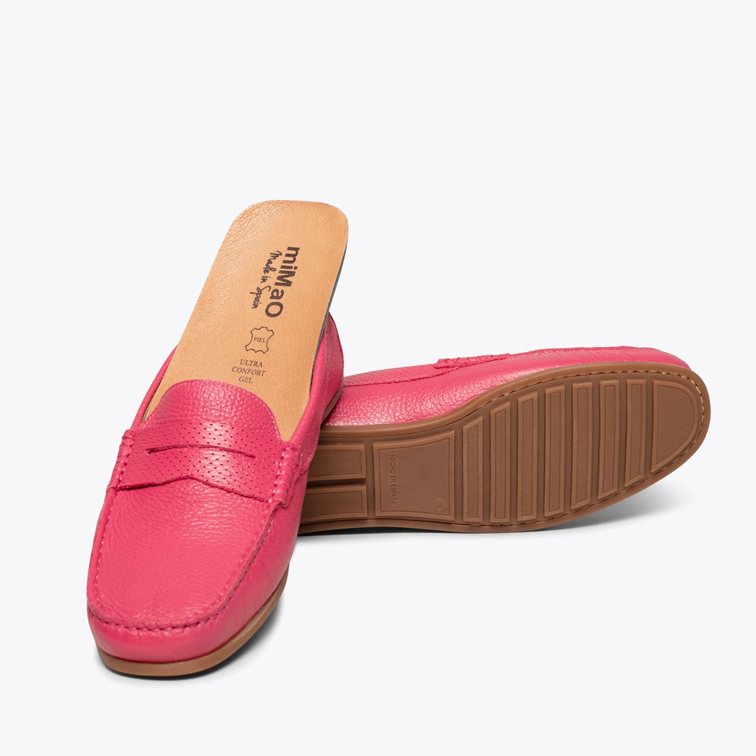 MOCASSIN - Mocassin En Cuir Décontracté Pour Homme ROSE – Image 5