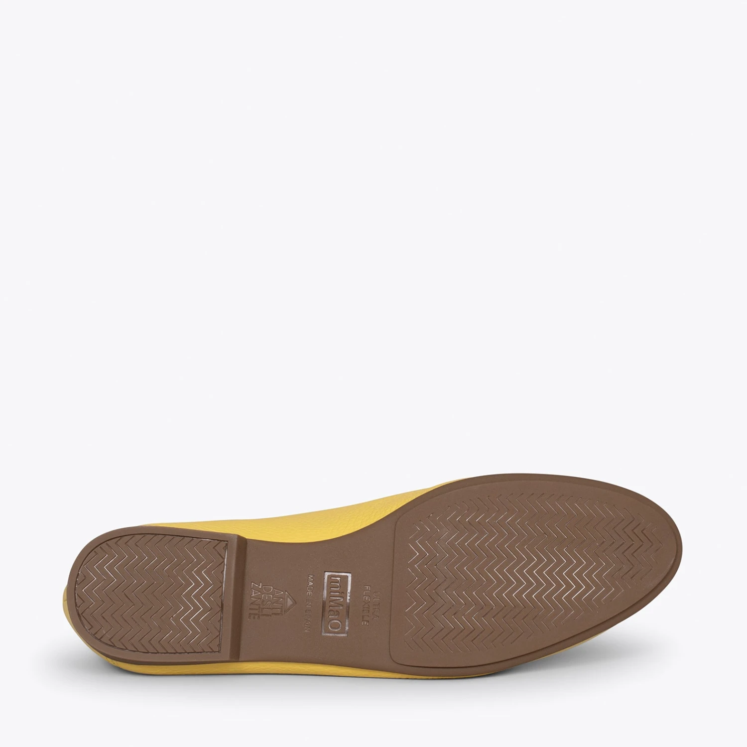 STYLE – Mocassins En Cuir Avec Détail Métallique JAUNE – Image 5