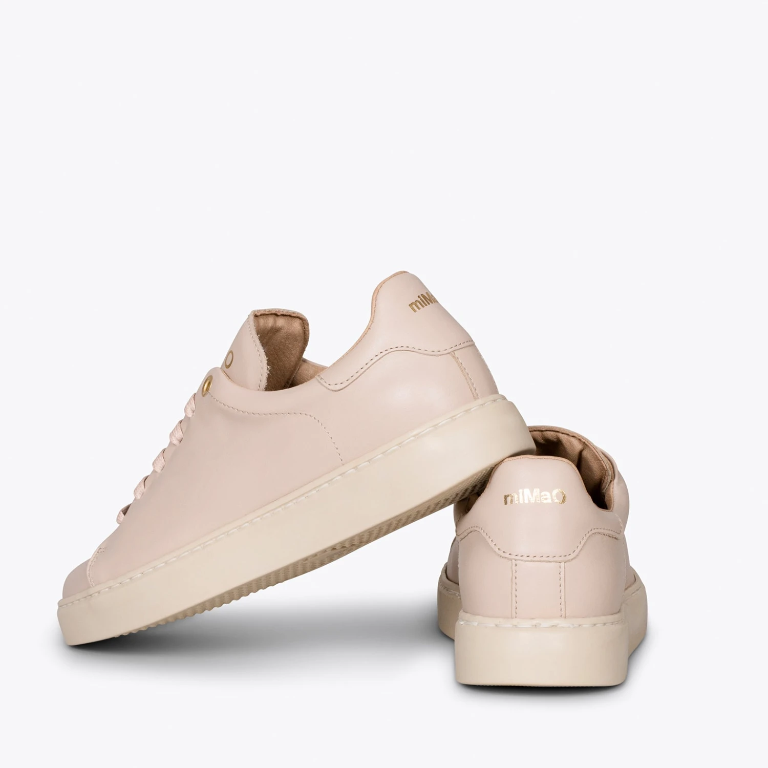 SKATE - Baskets NUDE Casual En Cuir – Image 3