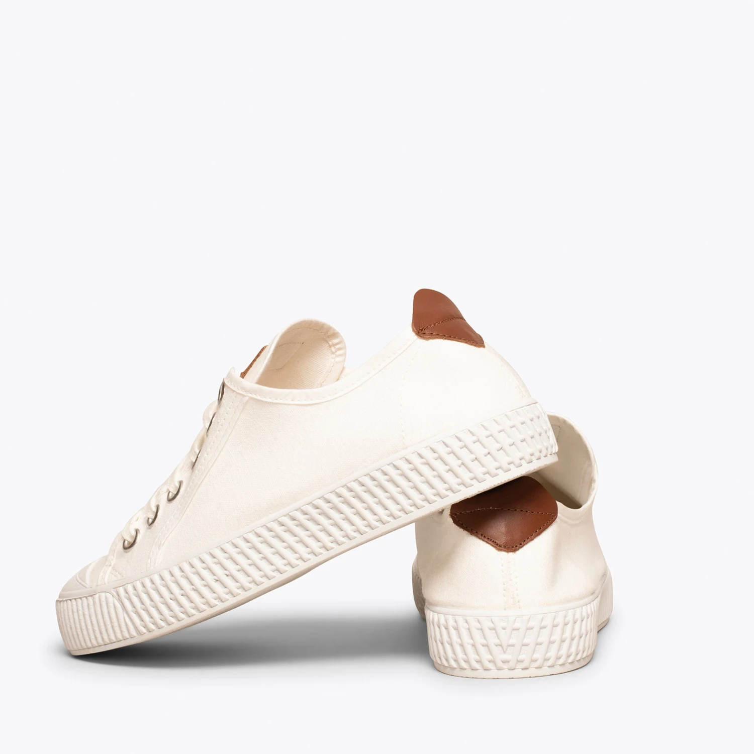 BASKET - Chaussures En Toile Pour Femme BLANC – Image 4