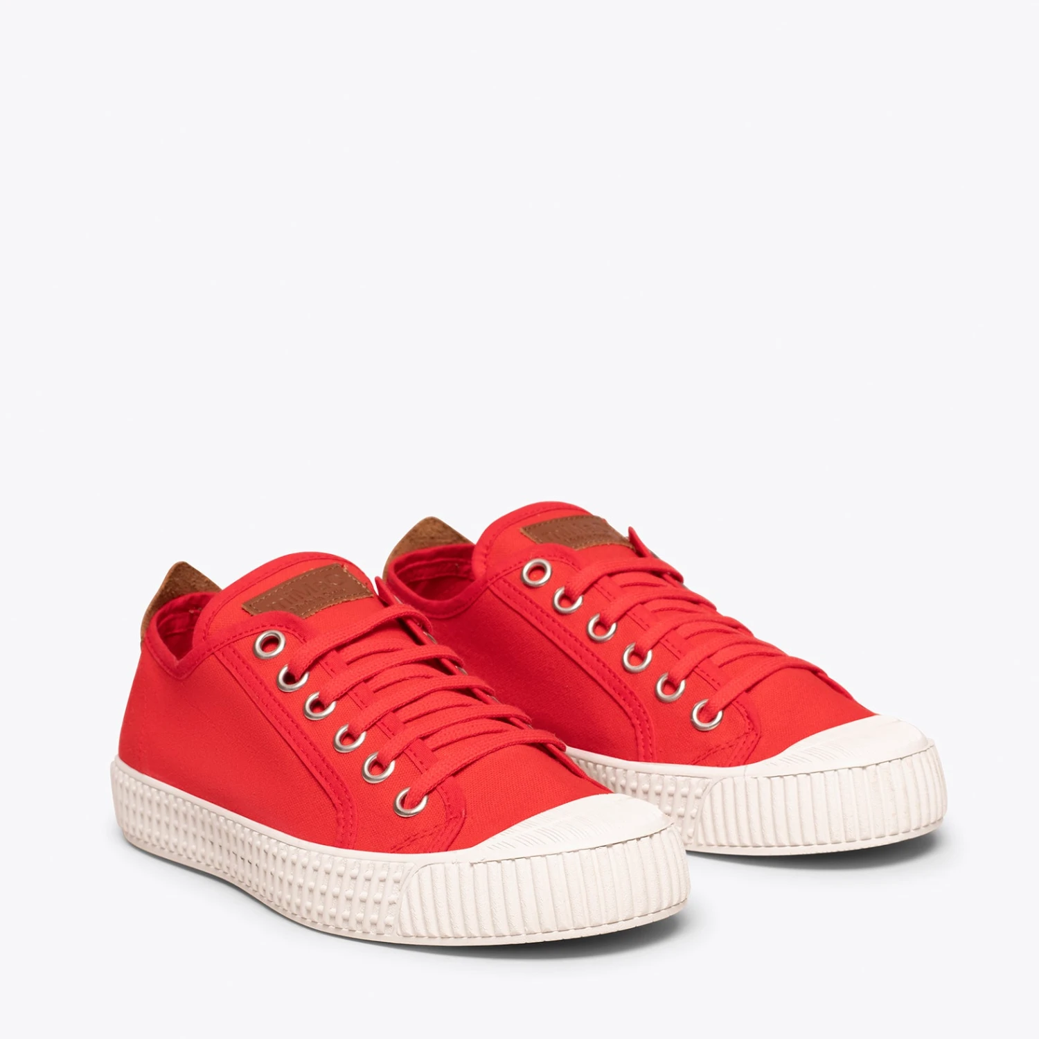 BASKET - Chaussures En Toile Pour Femme ROUGE – Image 2