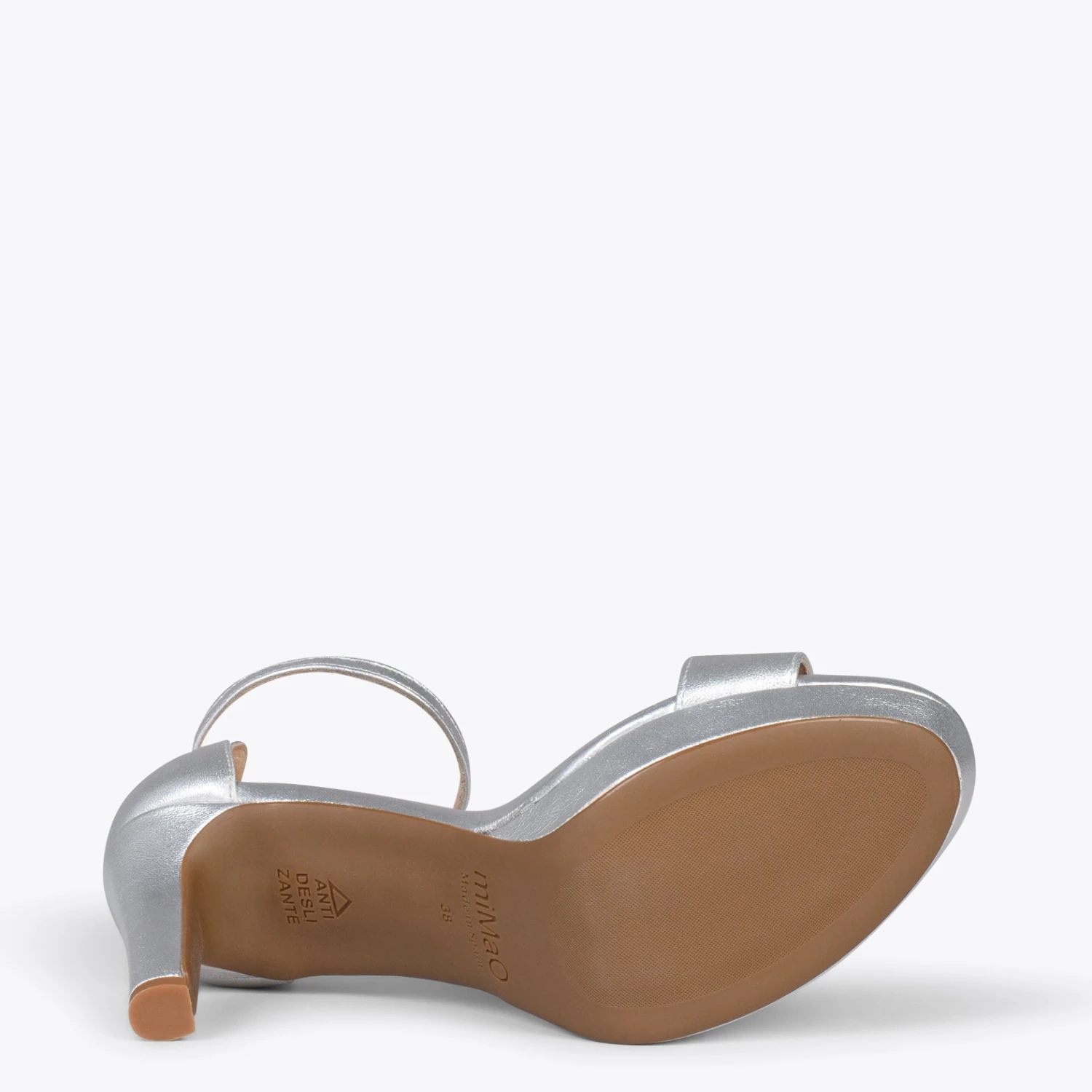 PARTY - Sandales à Talon Haut Et Plateforme ARGENTÉ – Image 5