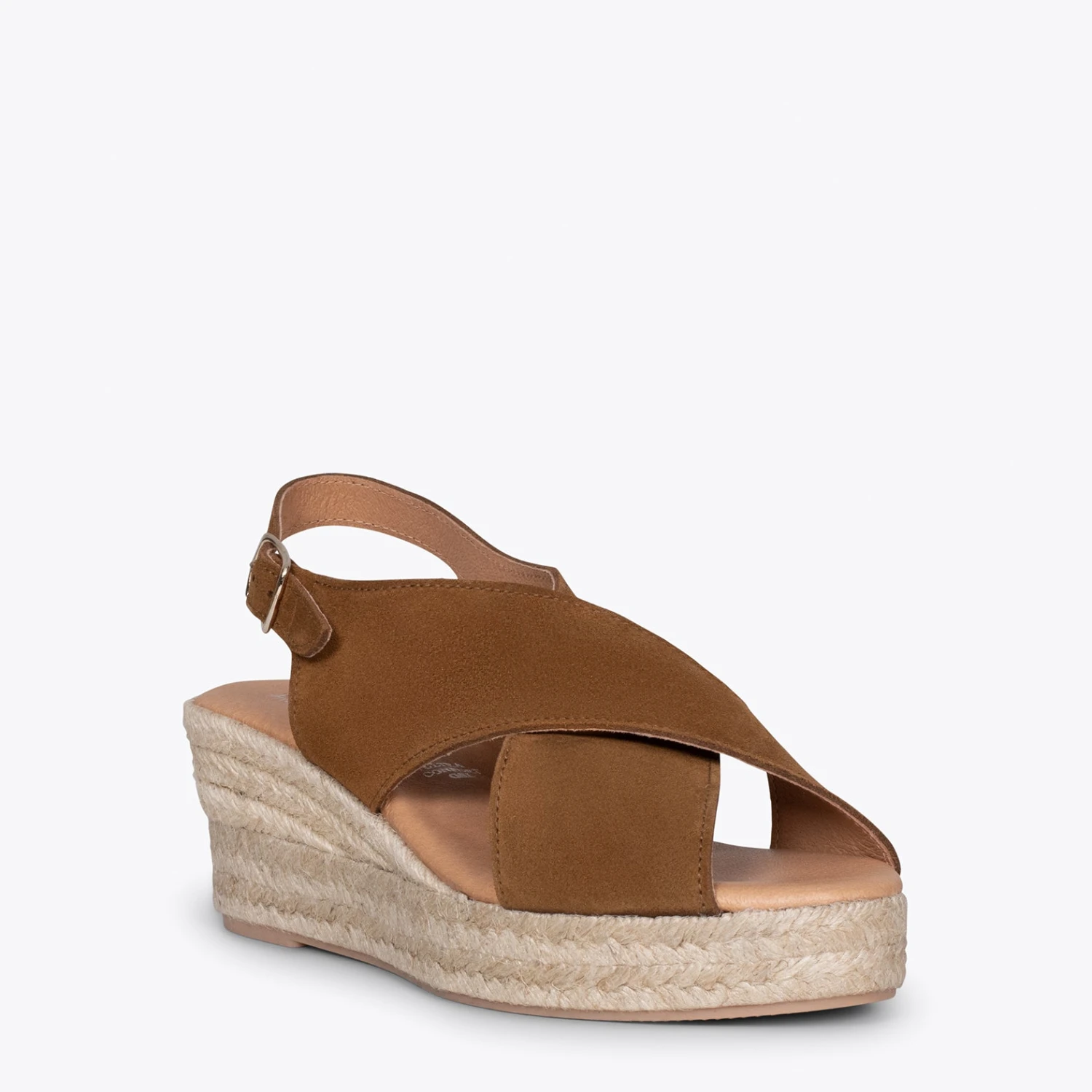 LAGOS - Espadrilles à Brides Croisées MARRON – Image 4