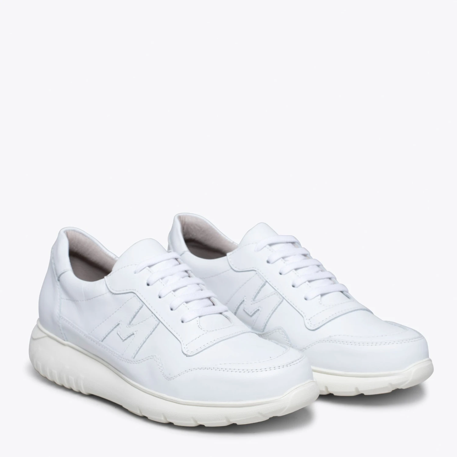 PARIS - Baskets Pour Homme BLANC – Image 2