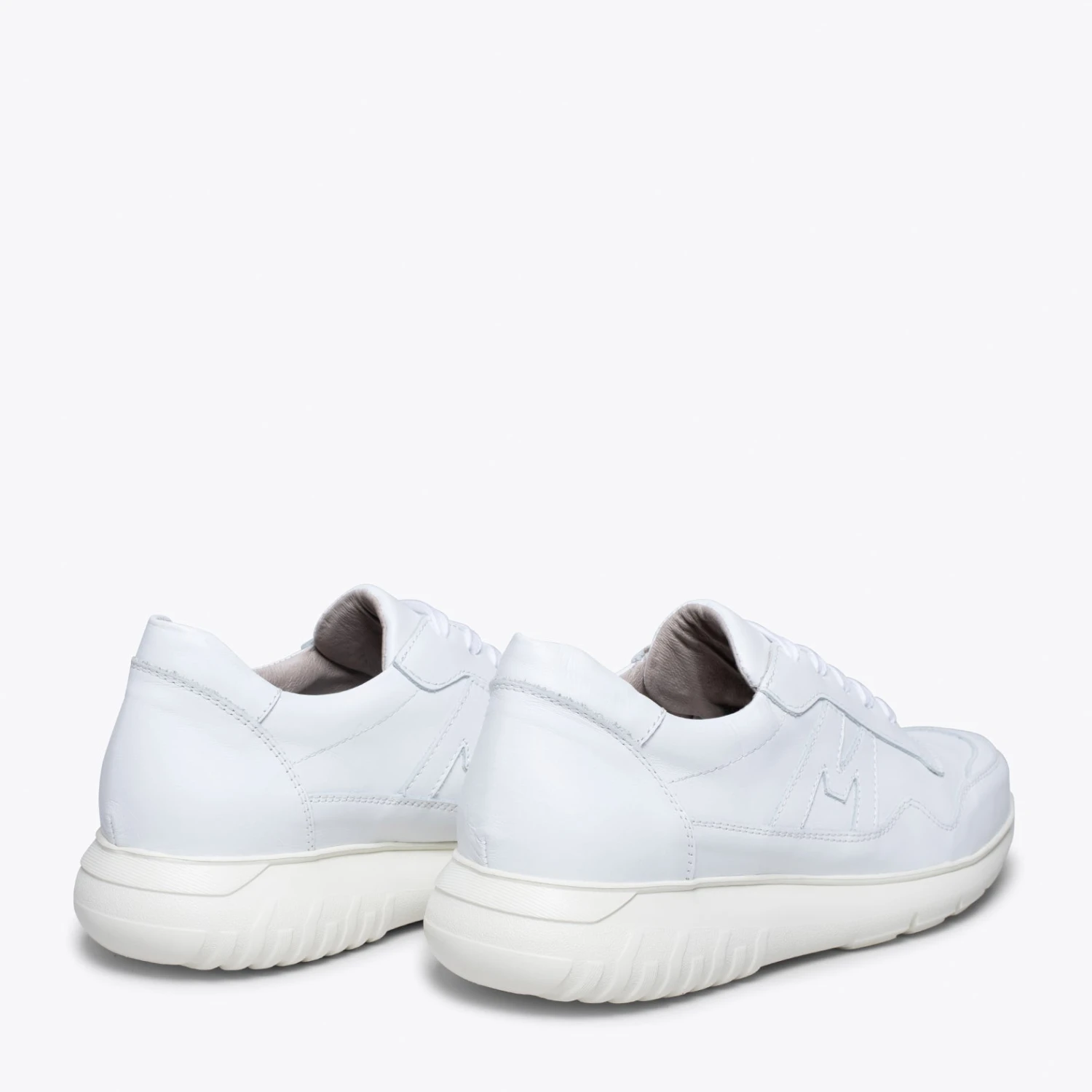 PARIS - Baskets Pour Homme BLANC – Image 4