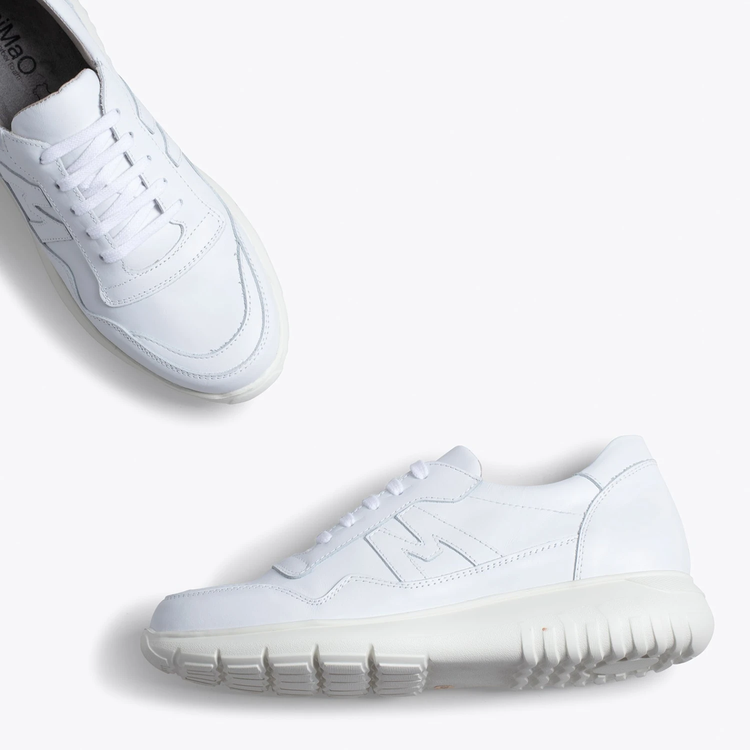 PARIS - Baskets Pour Homme BLANC – Image 3