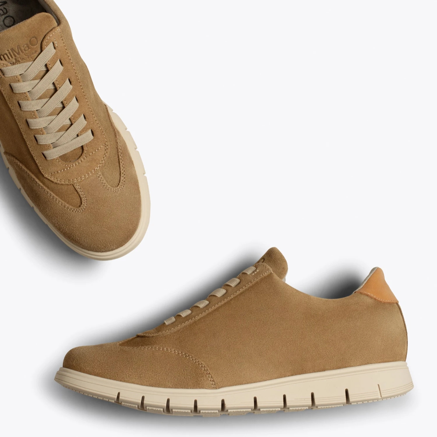 360 - Chaussures De Sport Décontractées TAUPE Pour Homme – Image 3