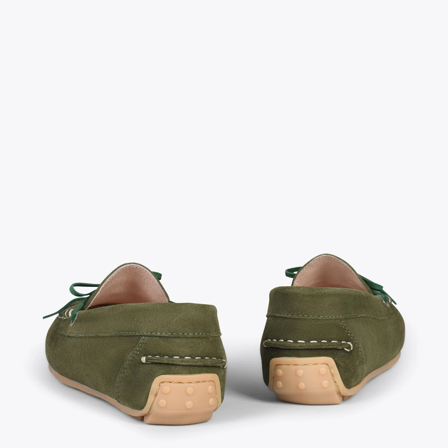 BOUCLE – Mocassins Pour Femme à Semelle Amovible VERT – Image 3