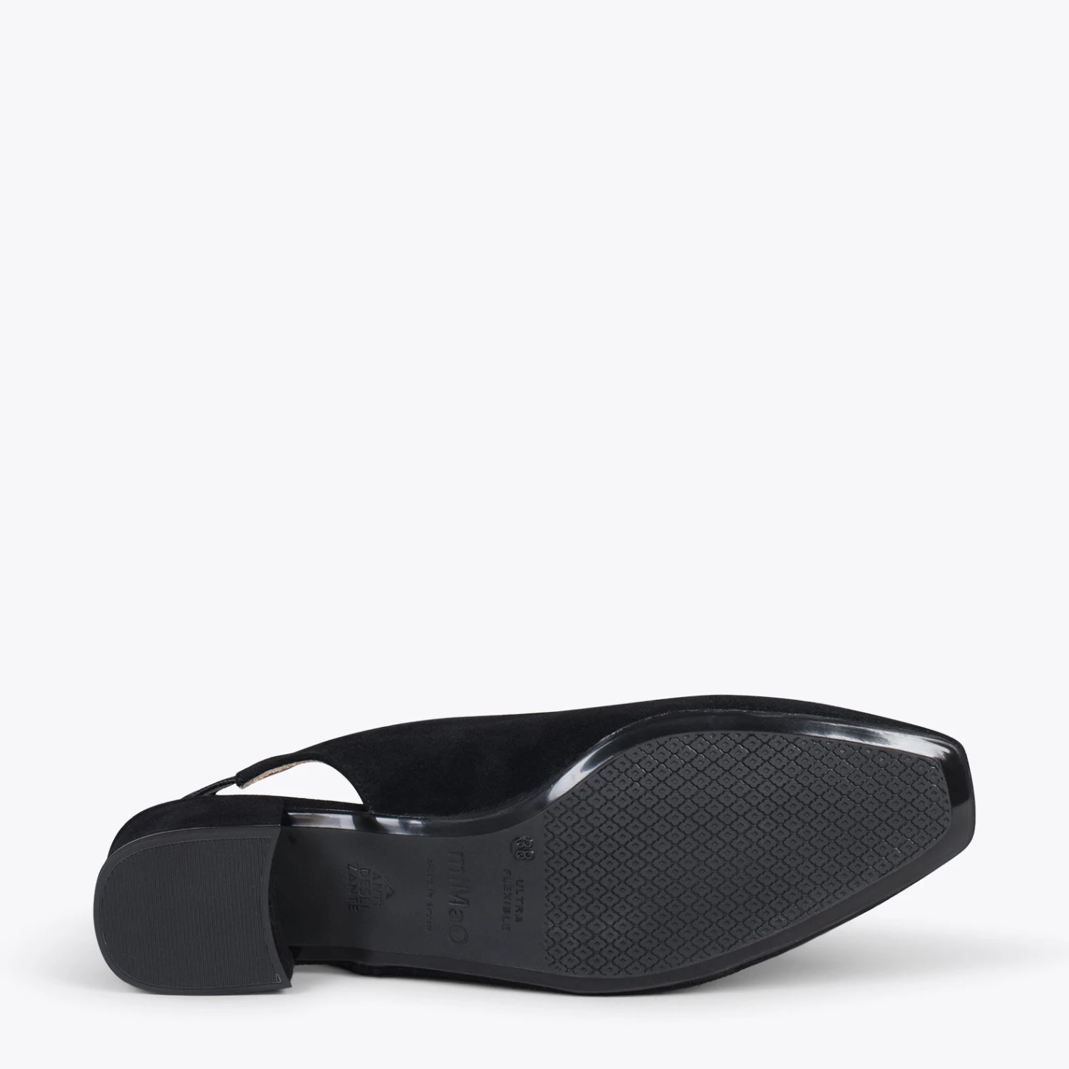 URBAN LADY – Escarpins à Talon Moyen à Bride Arrière NOIR – Image 5