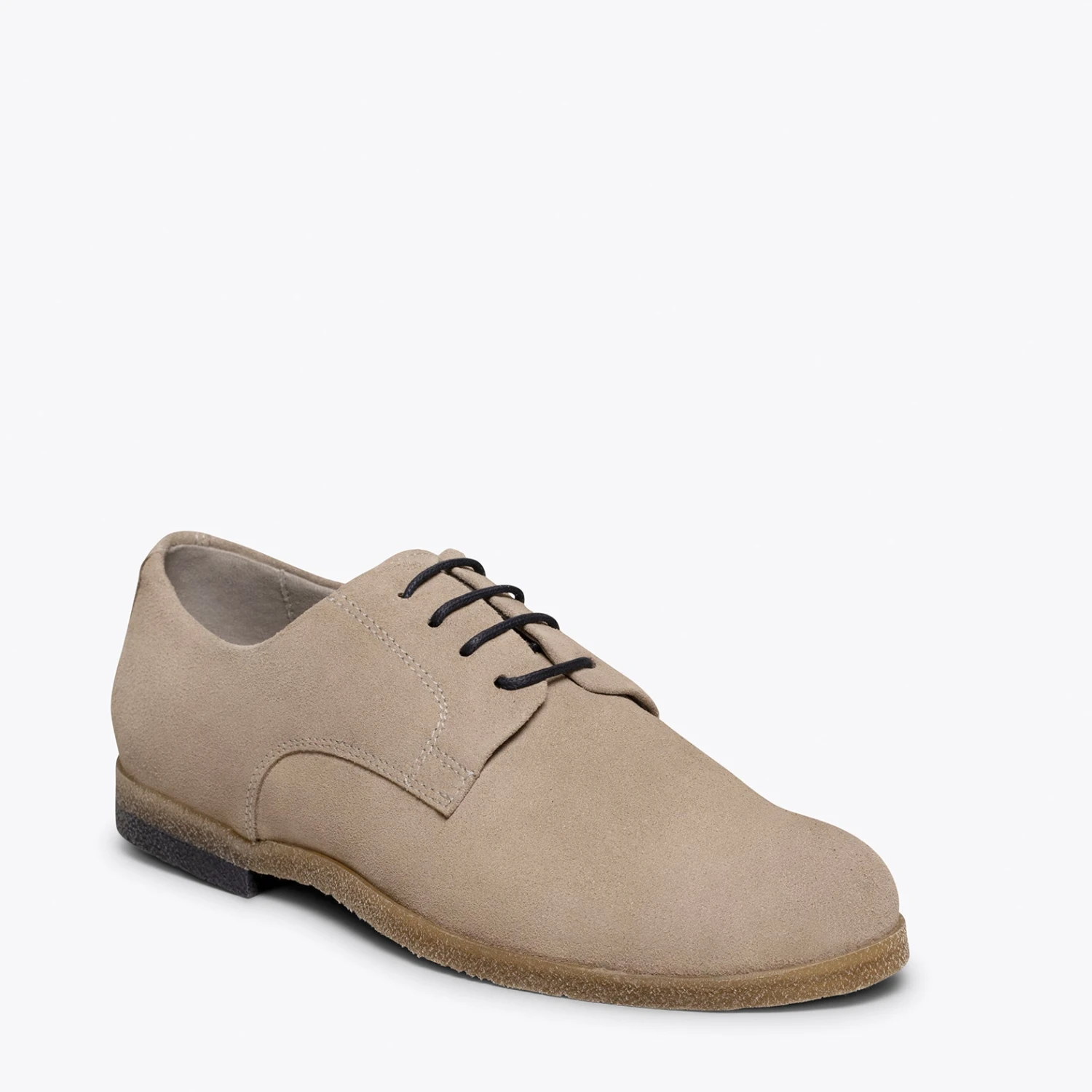 BLUCHER - Chaussures à Lacets Pour Homme TAUPE – Image 5