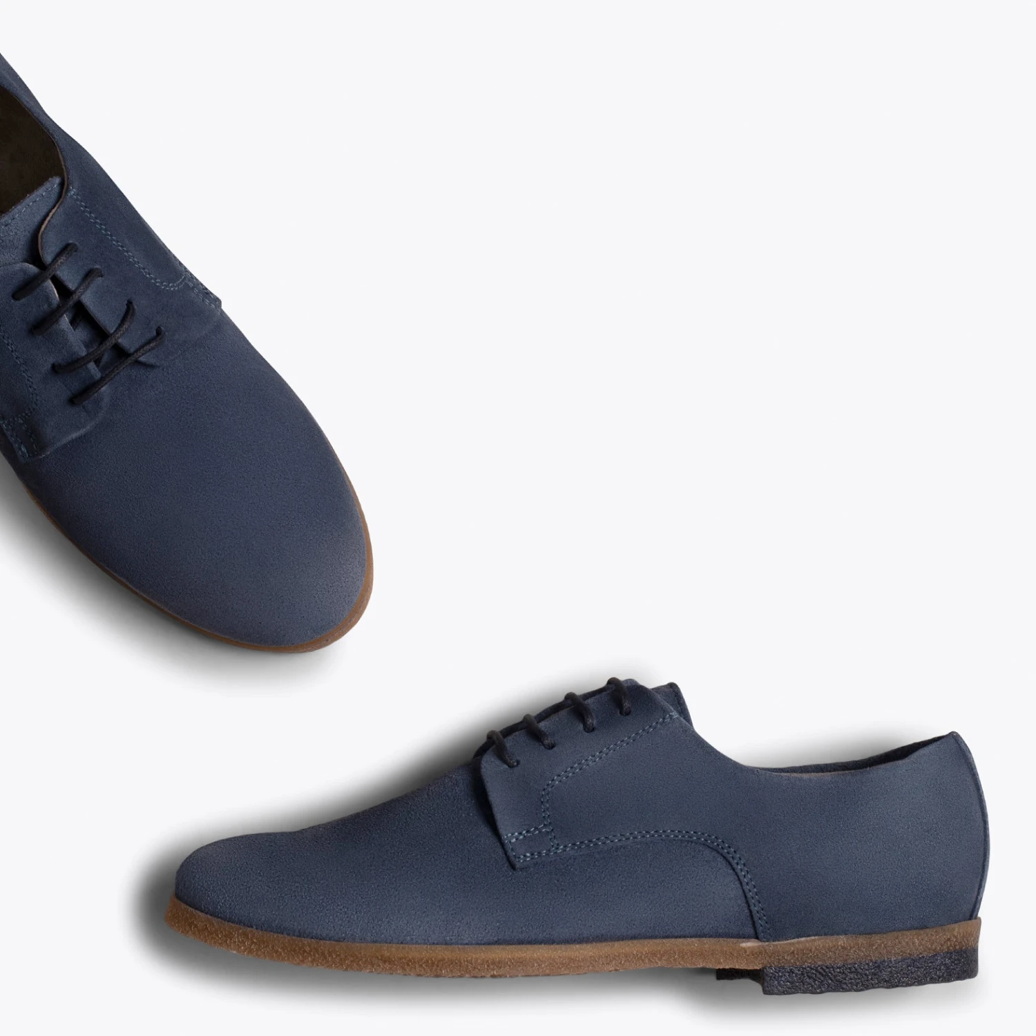 BLUCHER - Chaussures à Lacets Pour Homme BLEU – Image 3
