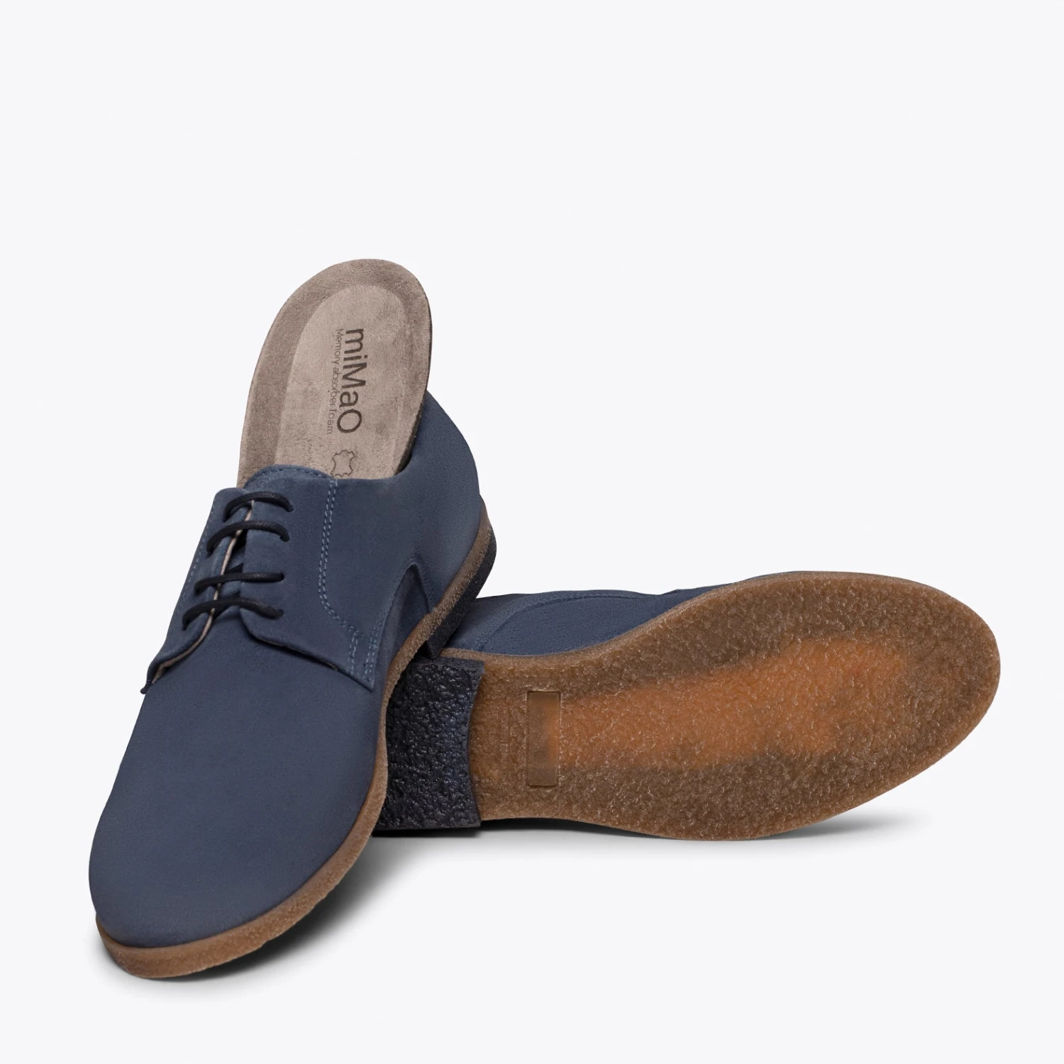 BLUCHER - Chaussures à Lacets Pour Homme BLEU – Image 6
