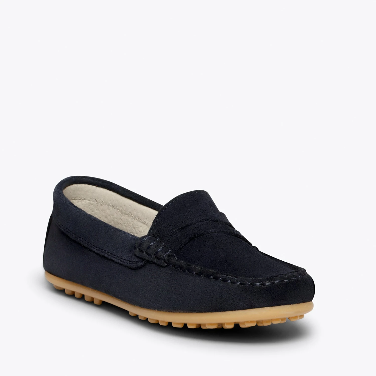 MOCCASÍN - Mocassins BLEU MARINE Pour Enfants En Cuir – Image 5