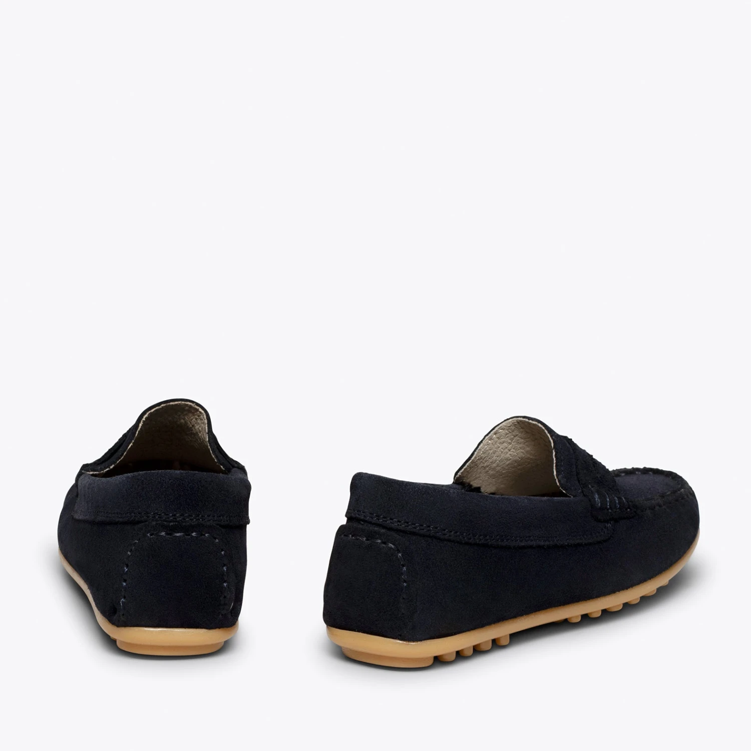 MOCCASÍN - Mocassins BLEU MARINE Pour Enfants En Cuir – Image 4
