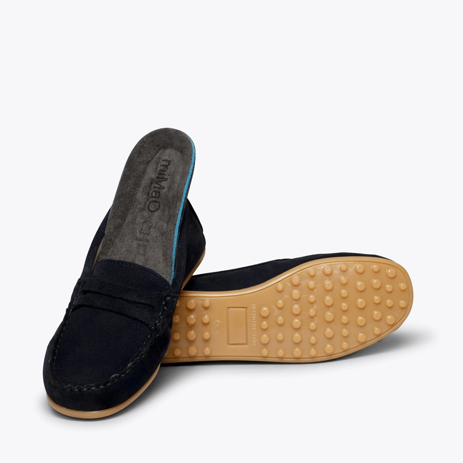 MOCCASÍN - Mocassins BLEU MARINE Pour Enfants En Cuir – Image 6