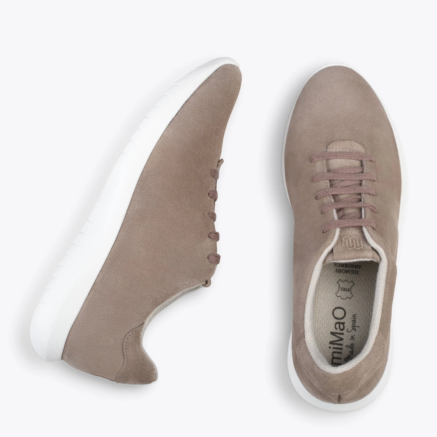 WALK – Baskets Confortables Pour Femme TAUPE – Image 2