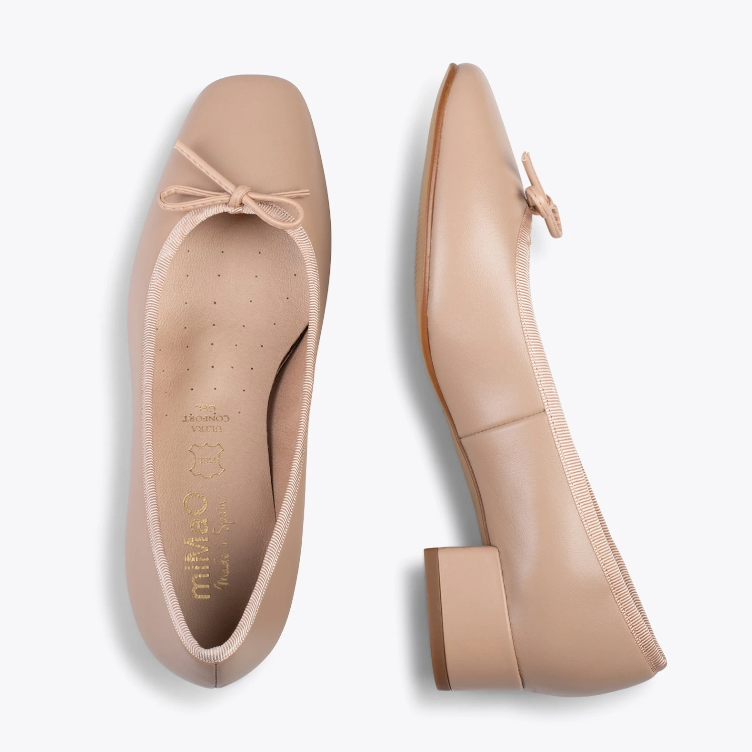 OPÉRA – Ballerines à Talon NUDE – Image 2