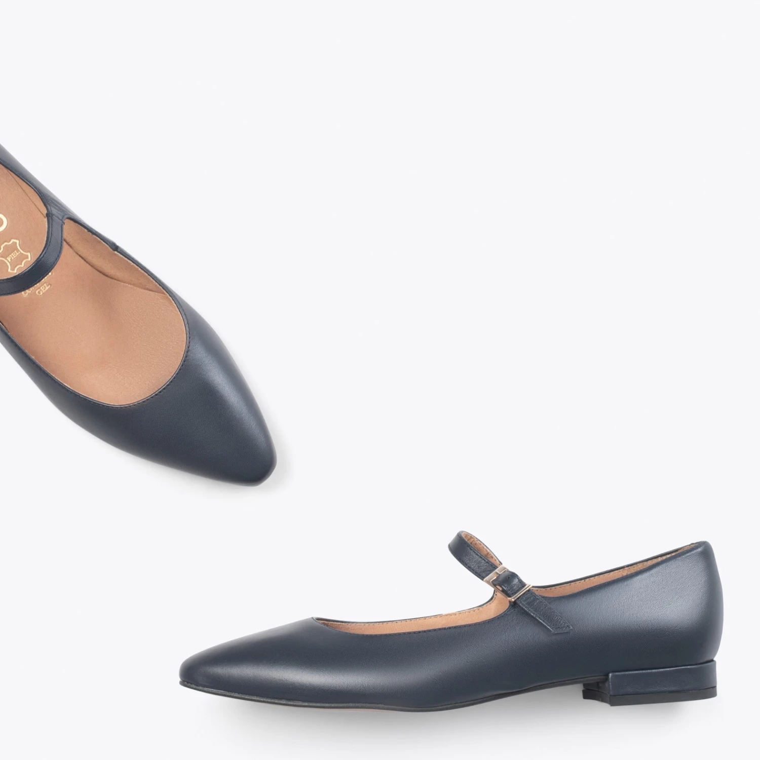 BABIES – Ballerines Pour Femme à Bracelet BLEU MARINE – Image 2