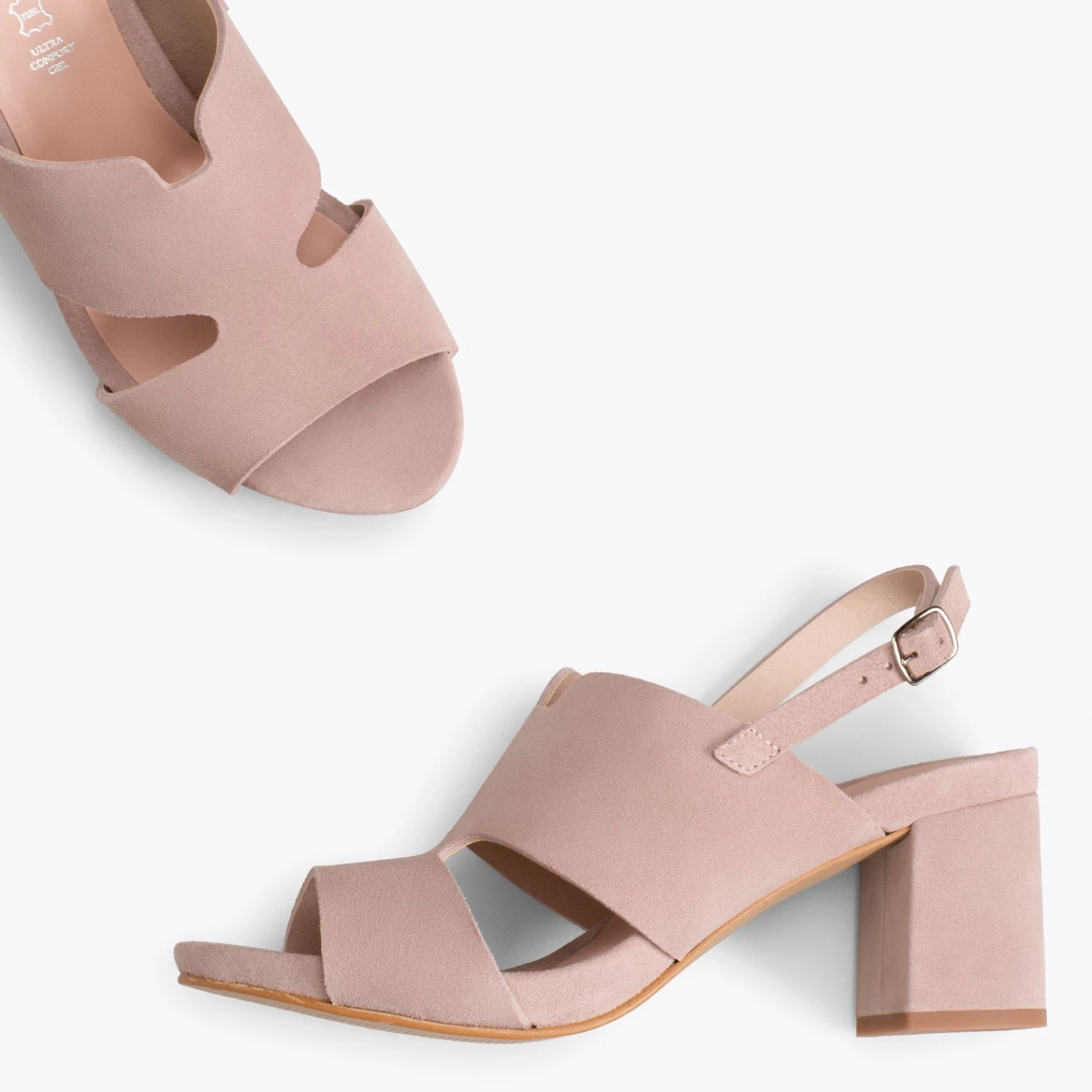 ITACA - Sandales à Talon NUDE – Image 2