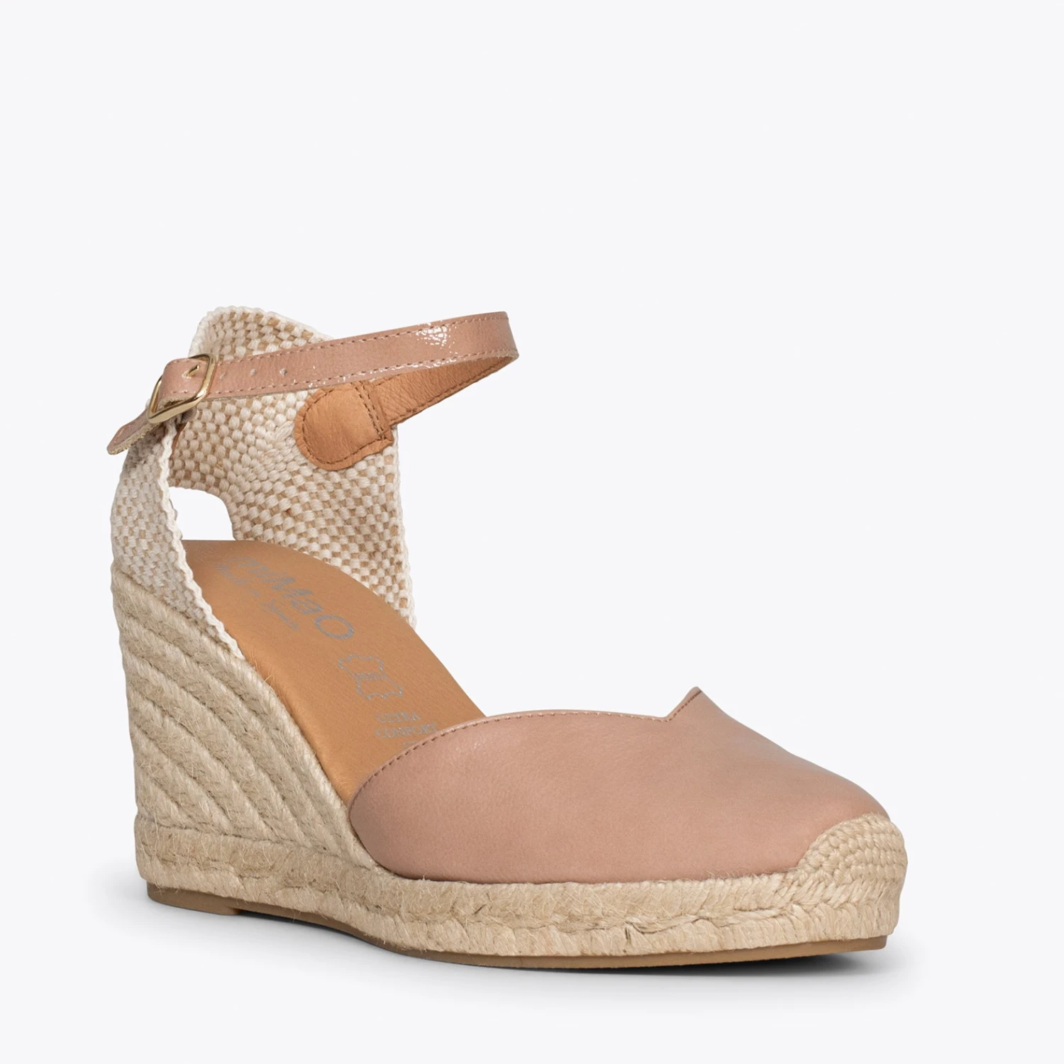 NERJA VERNI - Espadrilles Talon Haut NUDE – Image 4