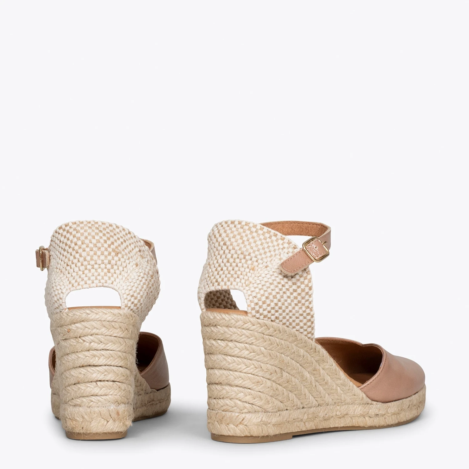 NERJA VERNI - Espadrilles Talon Haut NUDE – Image 3