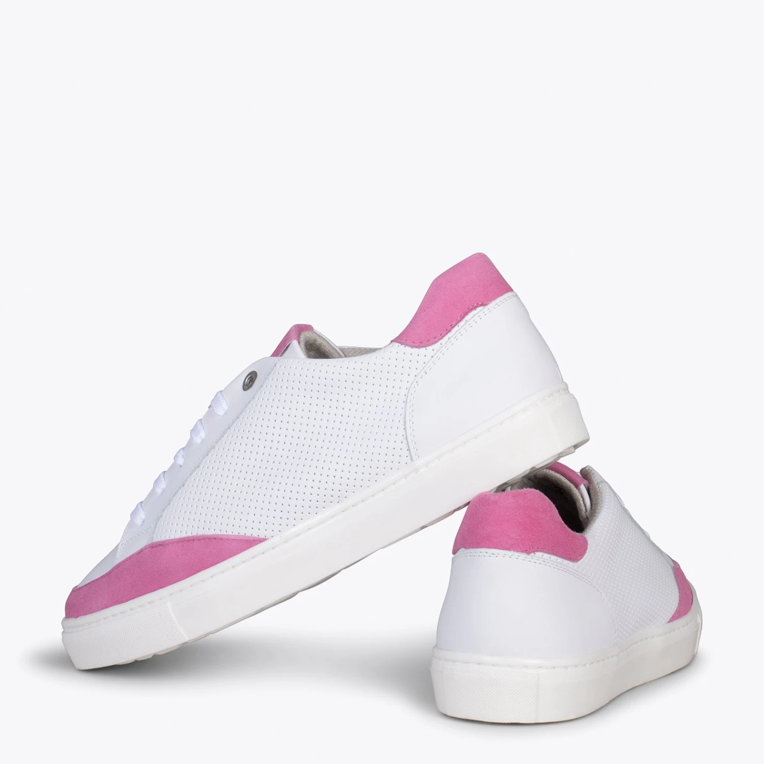 SNEAKER MIL PUNTOS – Tennis Casual Pour Femme ROSE – Image 3