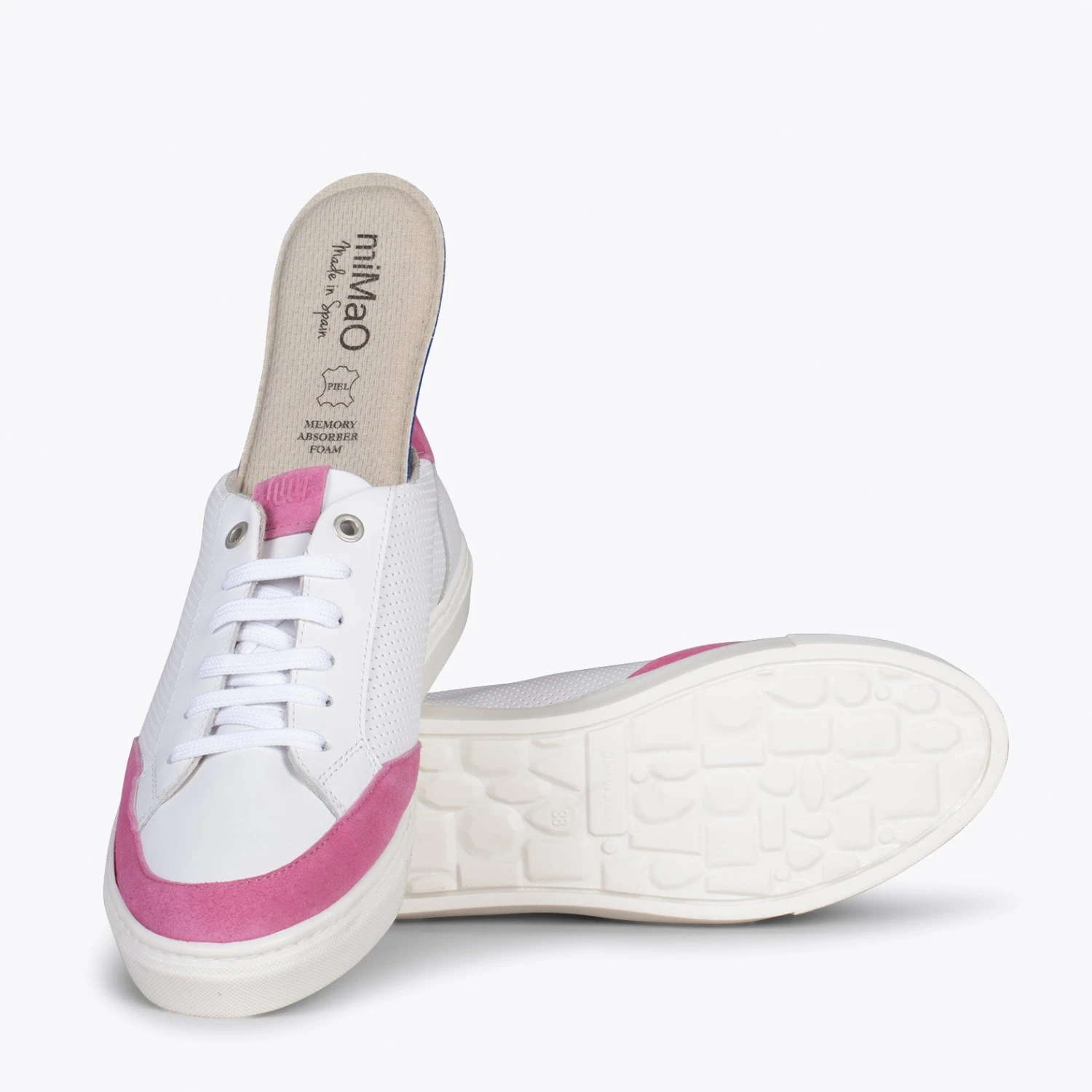 SNEAKER MIL PUNTOS – Tennis Casual Pour Femme ROSE – Image 5