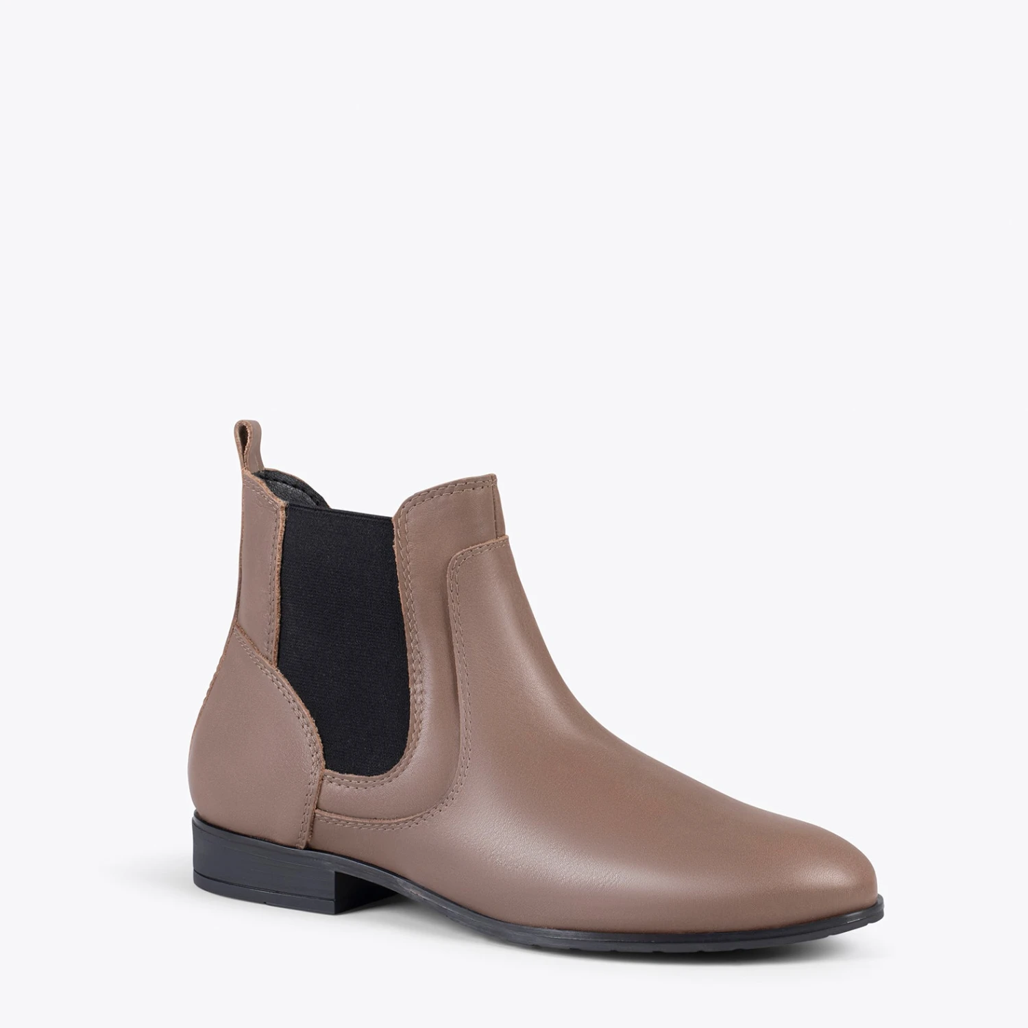 BRIGHTON – Bottines Plates Pour Femme TAUPE – Image 4