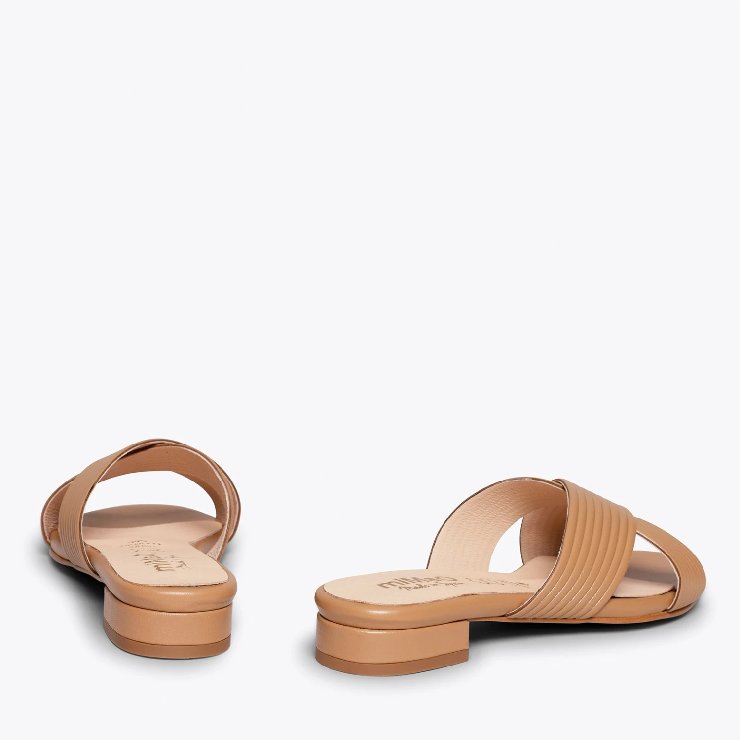 PALA - Sandales Plates CAMEL à Brides Croisées – Image 4