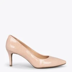 STILETTO ROYAL - Chaussures à Talon Aiguille NUDE