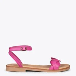 ARECA - Sandales Plates Pour Femme FUCHSIA