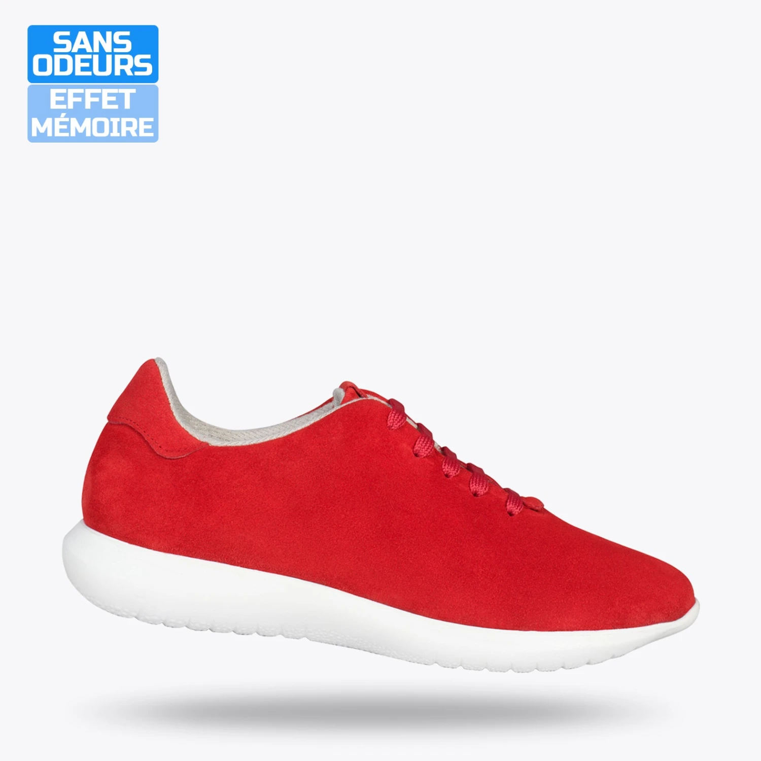 WALK – Baskets Confortables Pour Femme ROUGE