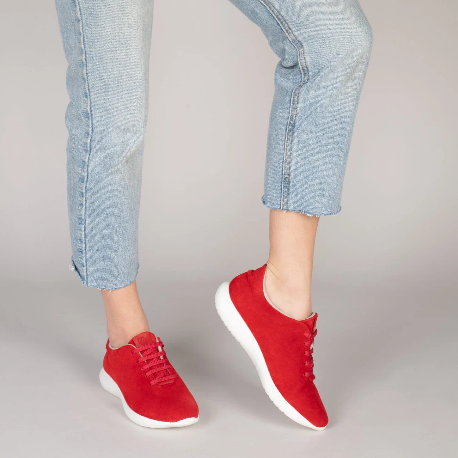 WALK – Baskets Confortables Pour Femme ROUGE – Image 6