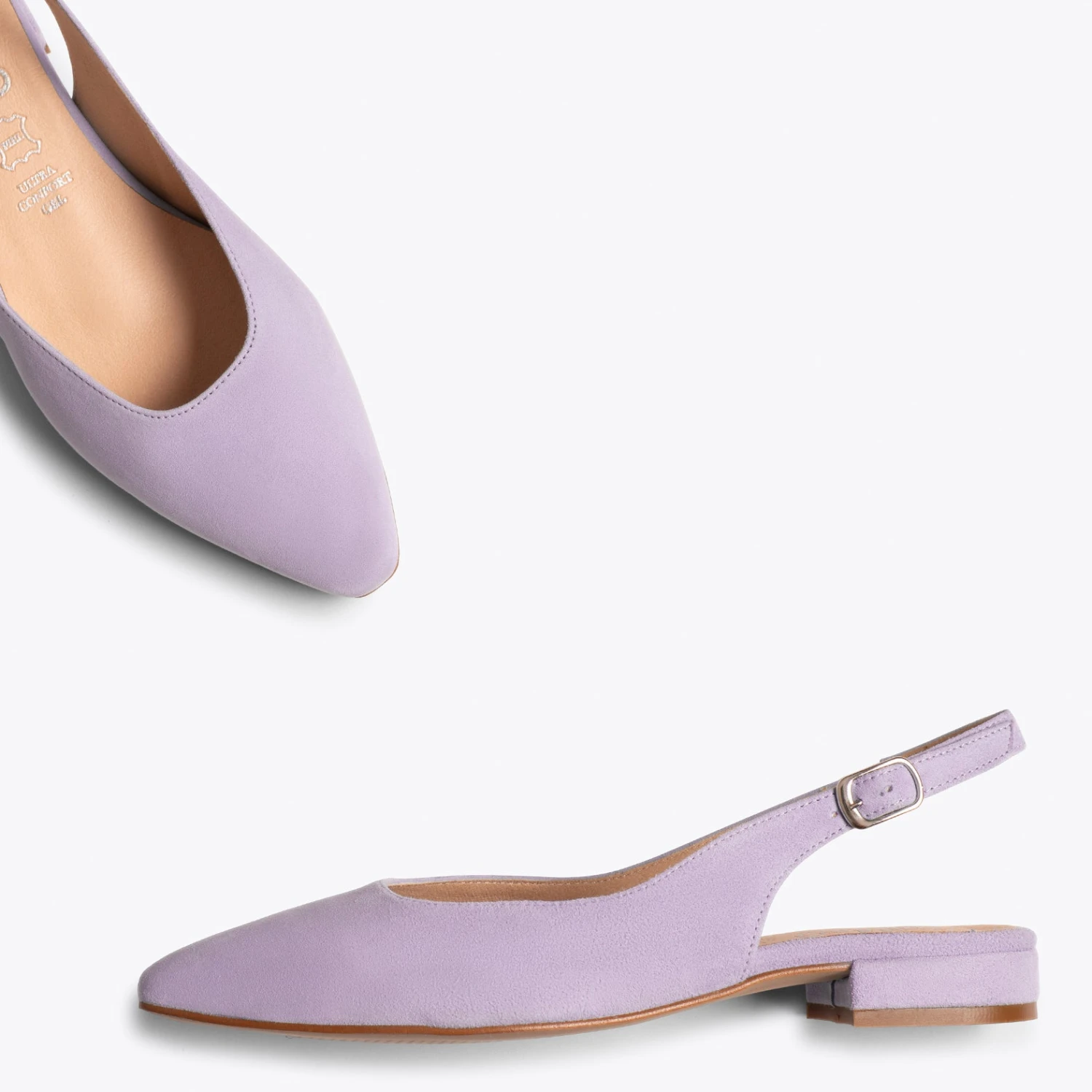 BRUNCH - Chaussures Sans Talon Pour Femmes LILAS – Image 2
