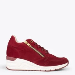 BLUCHER SPORT â Baskets CompensĂ©es Pour Femme GRENAT