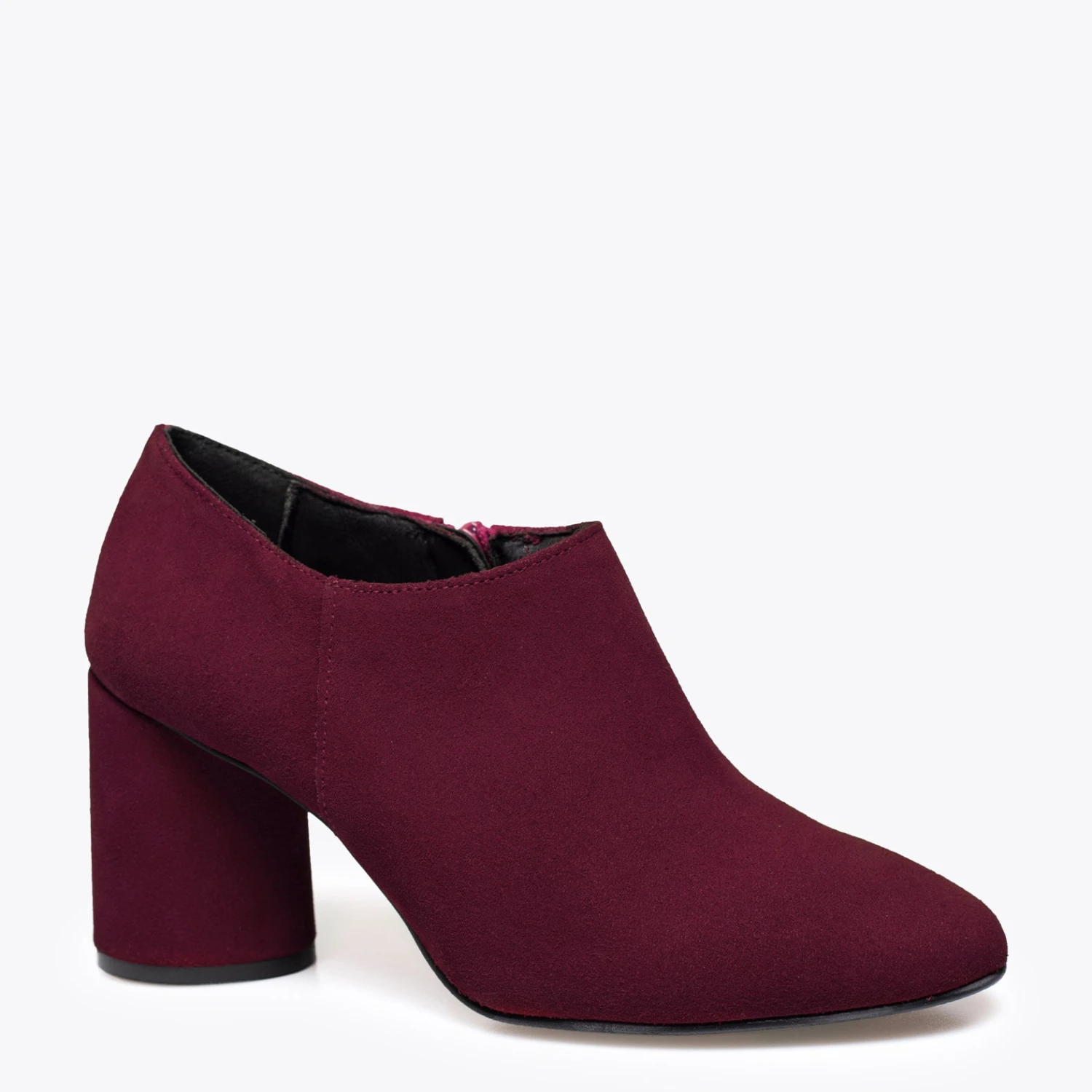 FASHION - Chaussure Montante Ă Talon BORDEAUX