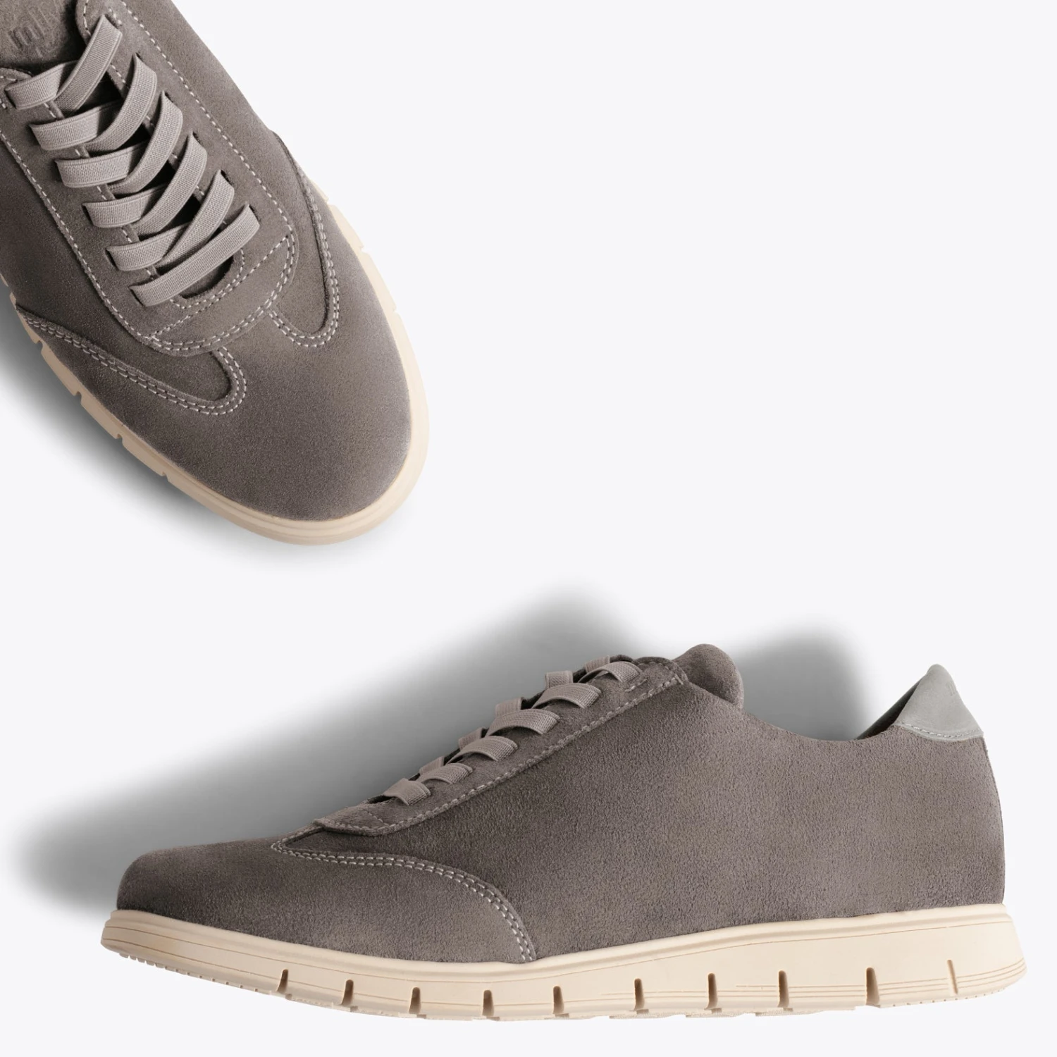 360Âș - Baskets Casual Pour Hommes GRIS â Image 2