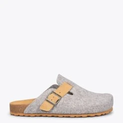 RELAX – Pantoufles Pour Homme GRIS CLAIR