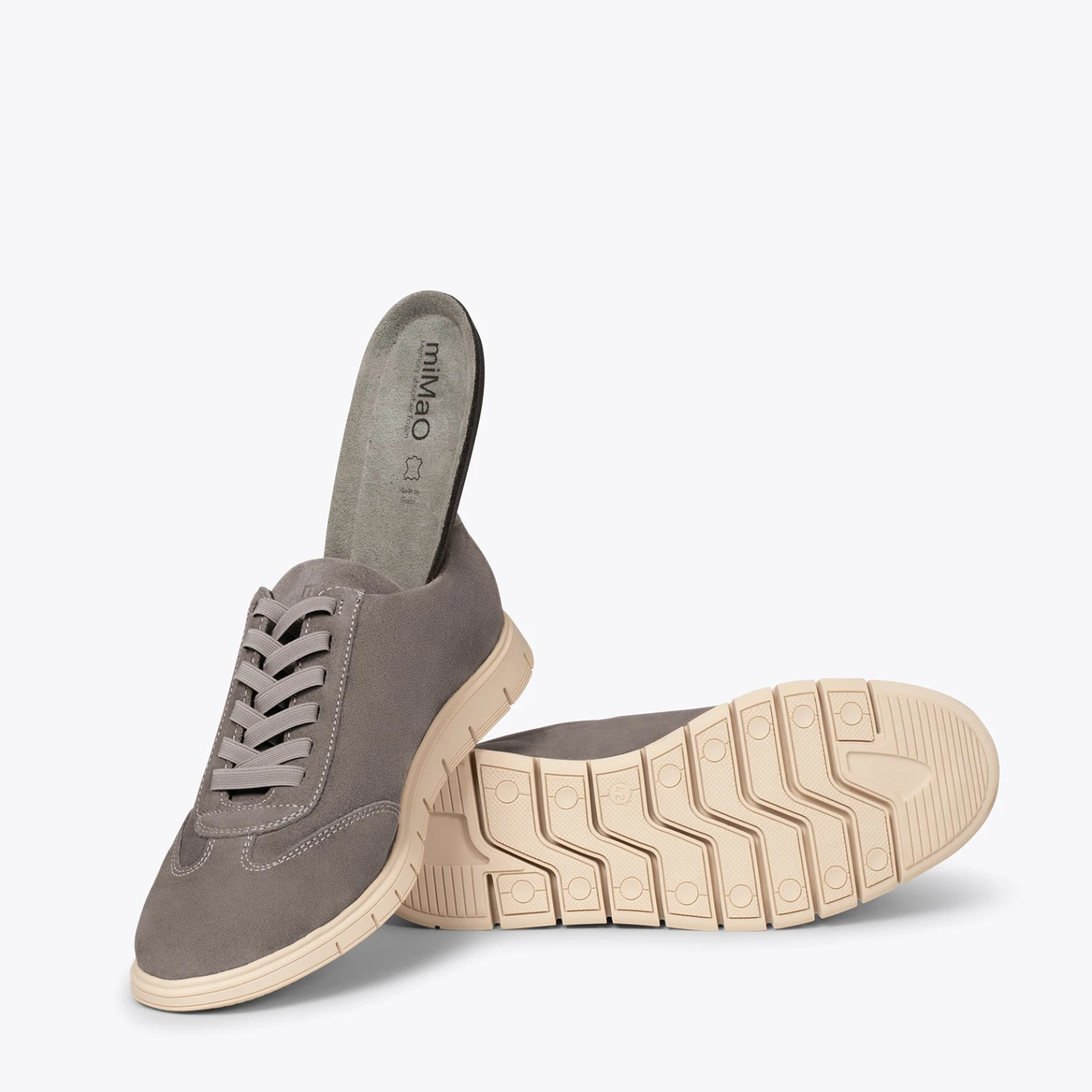 360Âș - Baskets Casual Pour Hommes GRIS â Image 5