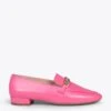 CHAIN – Mocassins En Cuir Pour Femme FUCHSIA