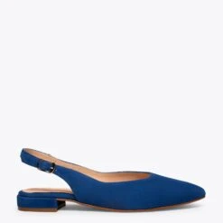 BRUNCH - Chaussures Sans Talon Pour Femmes BLEU MARINE