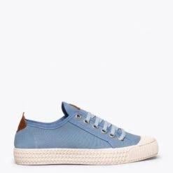 BASKET - Chaussures En Toile Pour Femme BLEU