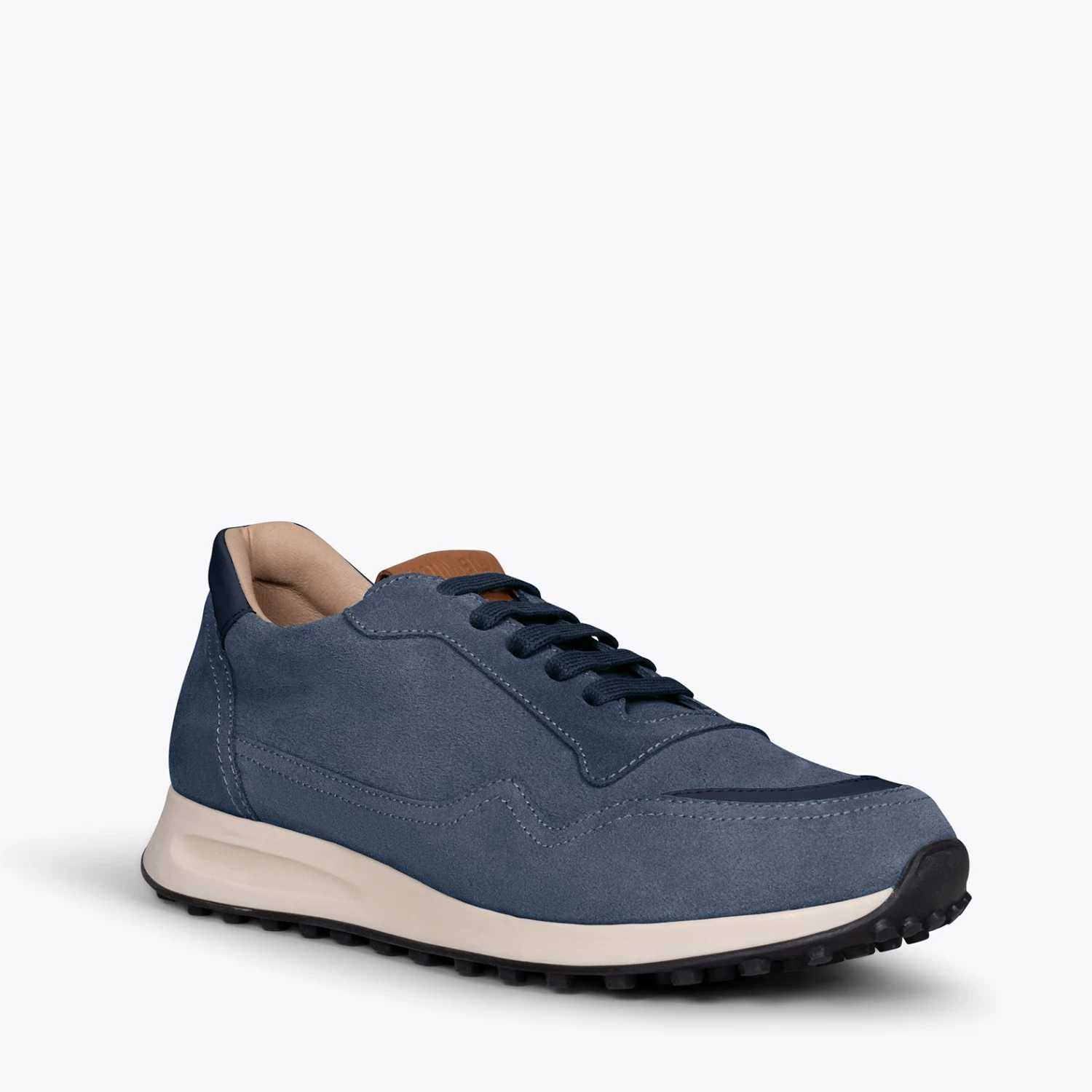 BOSTON - Baskets En Cuir Pour Homme BLEU – Image 4