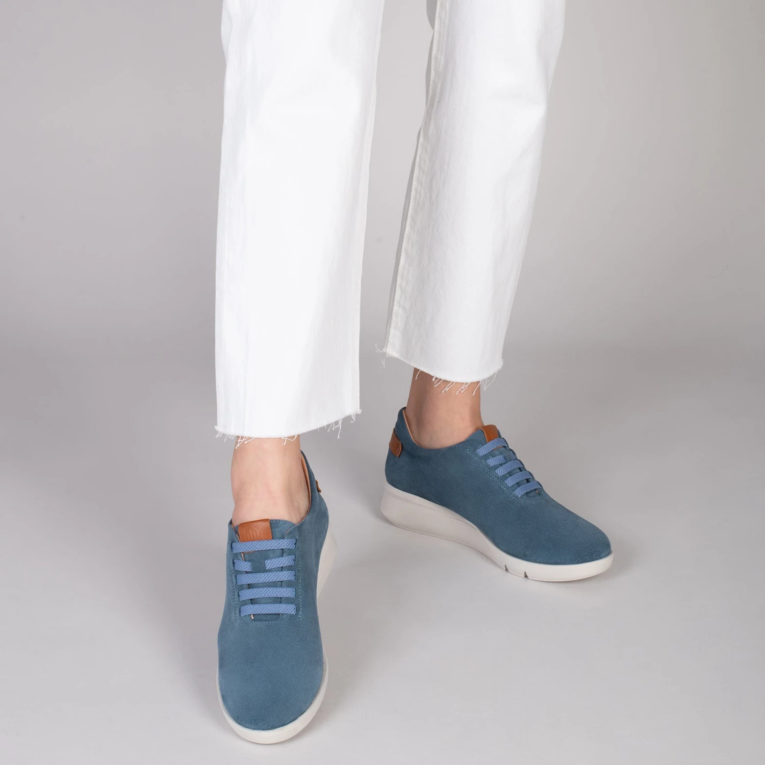 FLY – Chaussures Décontractées à Talon Compensé JEANS – Image 6