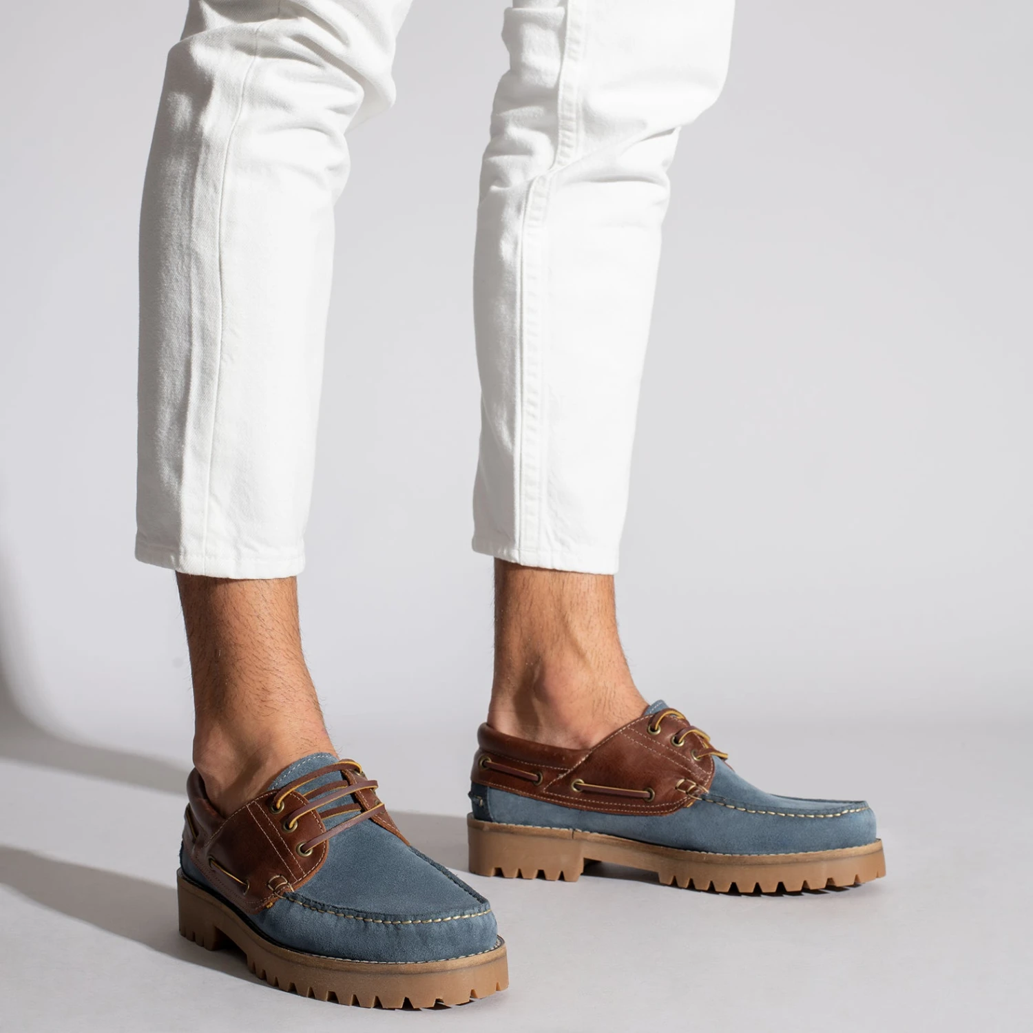 CHAUSSURE BATEAU - Mocassins Bateau Homme En Cuir BLEU â Image 7