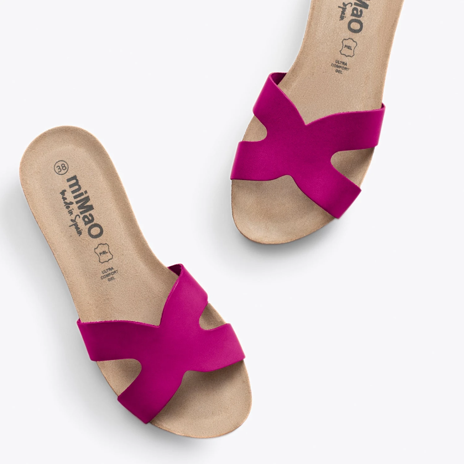 SUMMER – Mules FUCHSIA BIO – Image 2