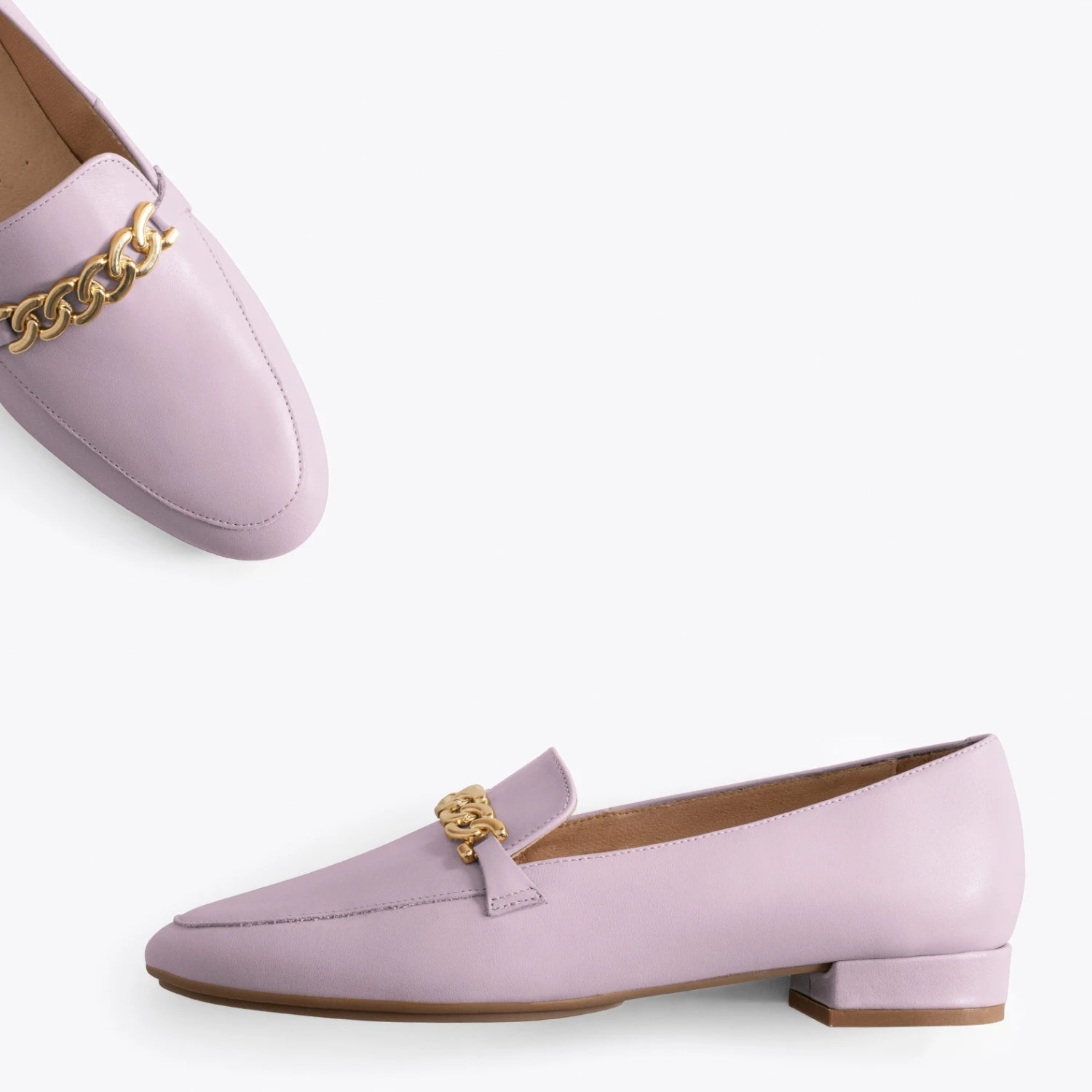 CHAIN - Mocassins élégants Pour Femmes LILAS – Image 2